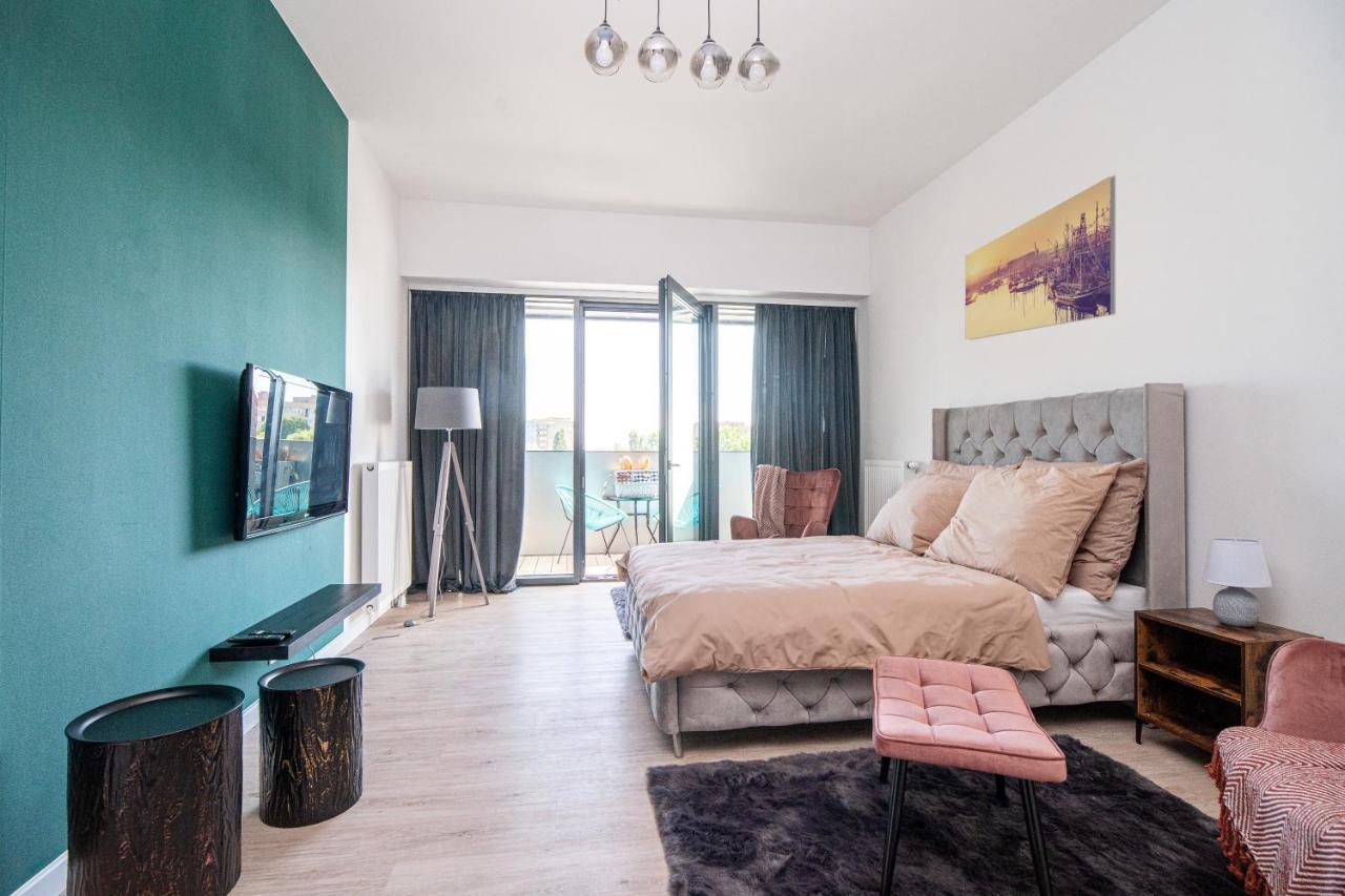 Hanza Tower Luxury Шчечин Екстериор снимка